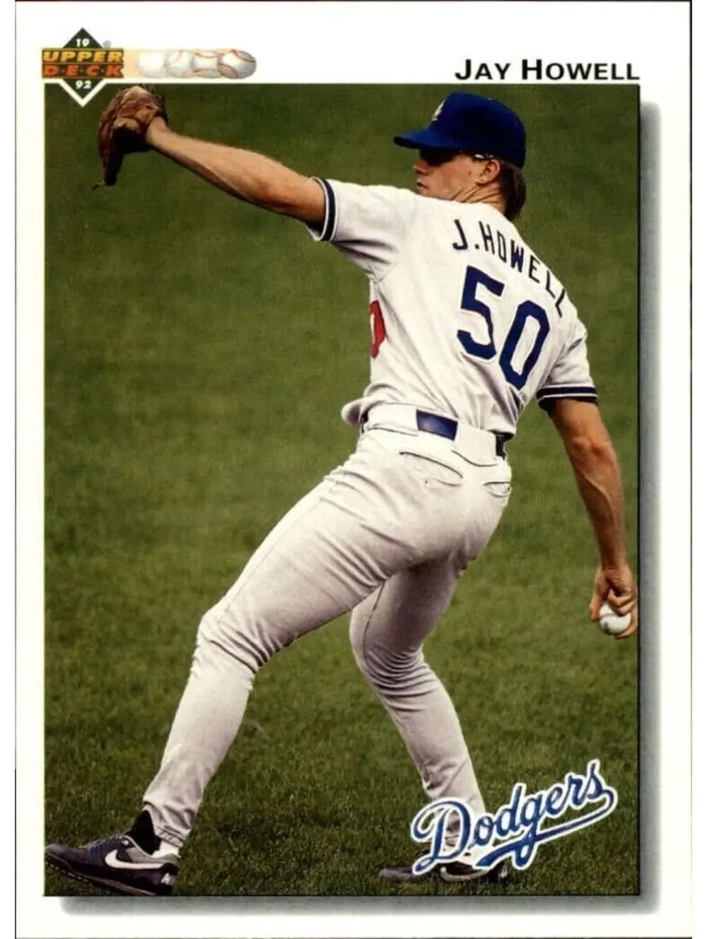Jay Howell 1992 Upper Deck MLB #511 Baseball Card Los Angeles Dodgers